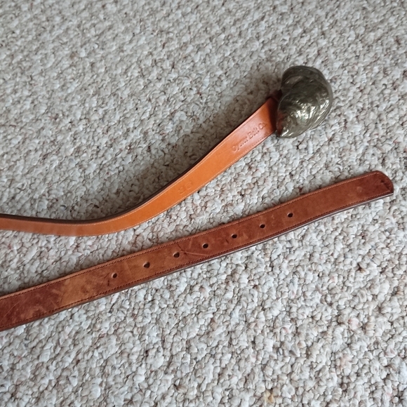Oyster belt co. Brown Leather Belt SIZE 36 main image 11